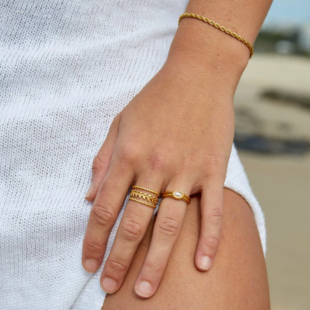 Twisted Gold Bracelet