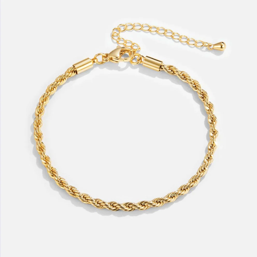 Twisted Gold Bracelet