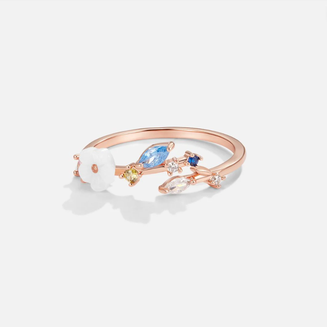 Crystal Blossom Ring