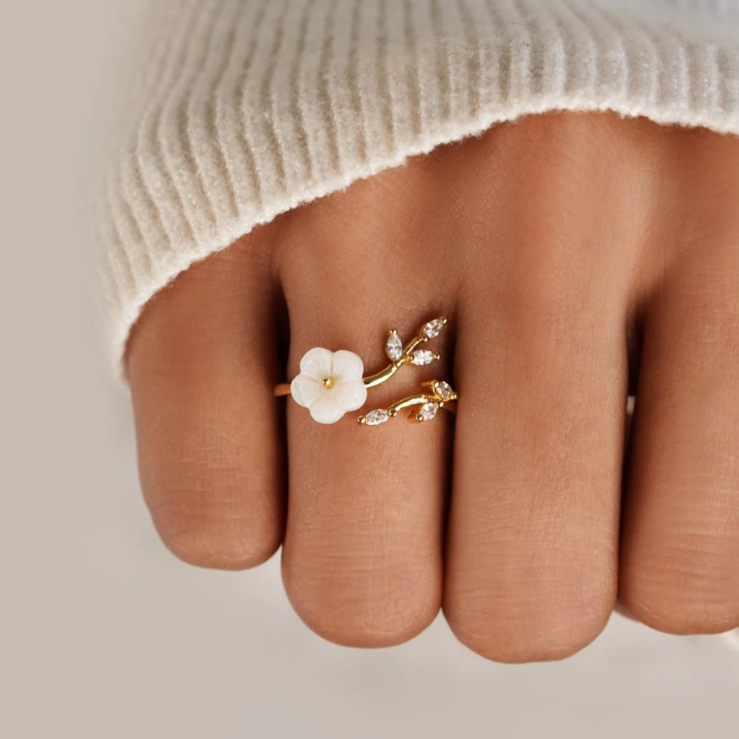 Crystal Blossom Ring