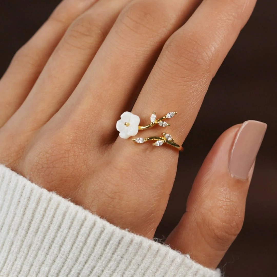 Crystal Blossom Ring