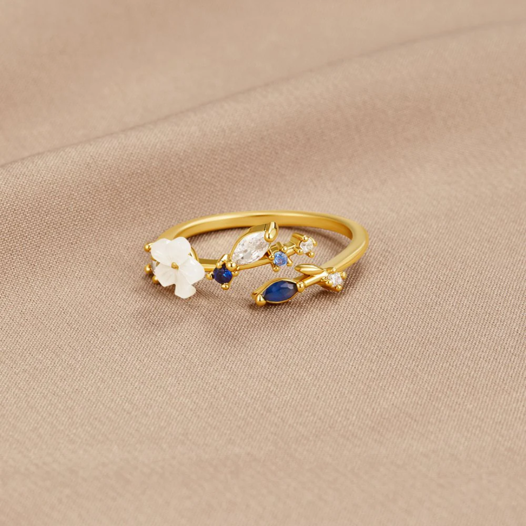 Crystal Blossom Ring