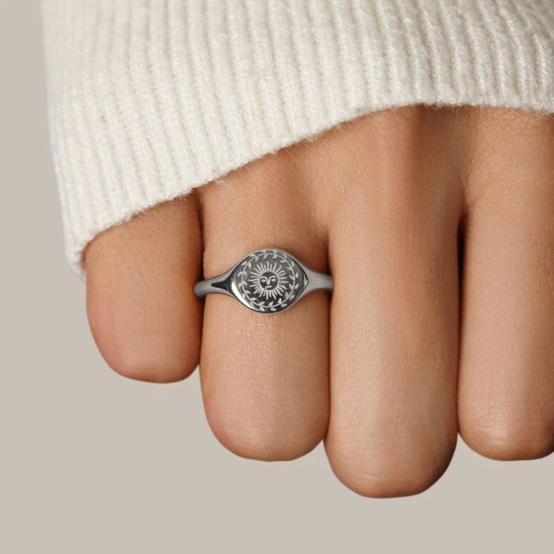 Solar Signet Ring