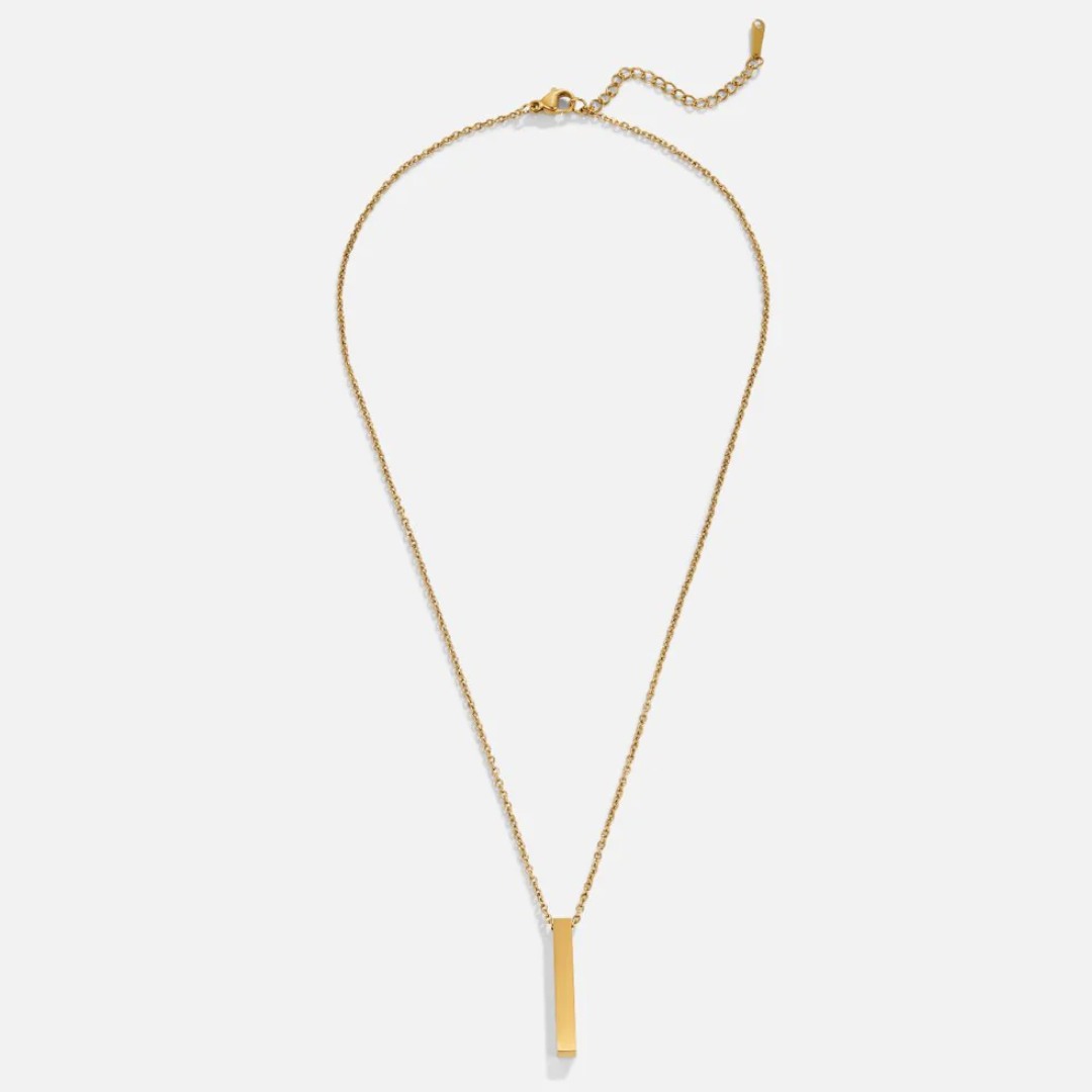 Gold Bar Necklace