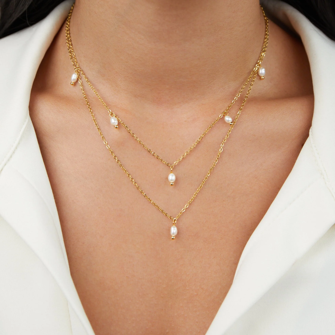 Pearl Drop Necklace